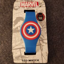 Captain Marvel Led Watch 