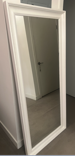 Ikea Hemnes Full Length White Mirror