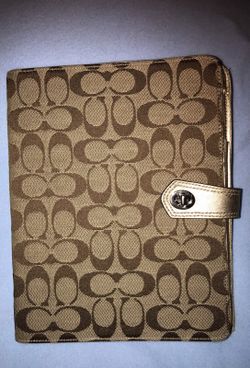 Original Coach Ipad case