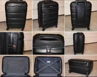 Samsonite Black Hardshell Carry-On Spinner Luggage