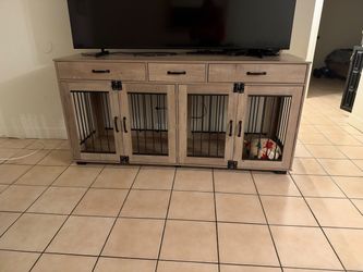 Double Dog Crate Furniture