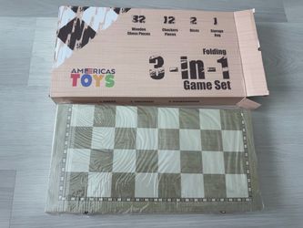 Chess set 3 in 1