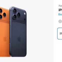 iPhone 17 ProMax Brand New 256G Any Color 