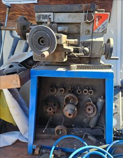 FMC John Bean 601 PF Disc & Drum Brake Lathe.