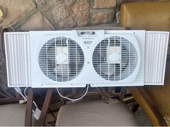 Comfort Zone Twin Window Fan