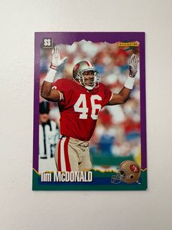 Pinnacle 1994 Score - Tim McDonald San Francisco 49ers #251 Base Football Card