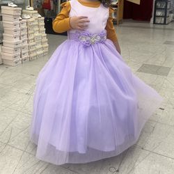 Lilac Girls Dress Size 4