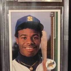 Graded Griffey, Ichiro and Mahomes Rookie Cards