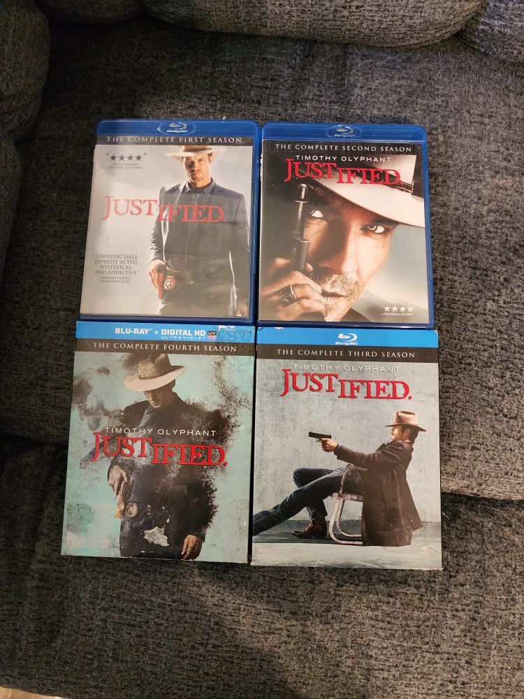 Justified Seasons 1-4 Blu-ray