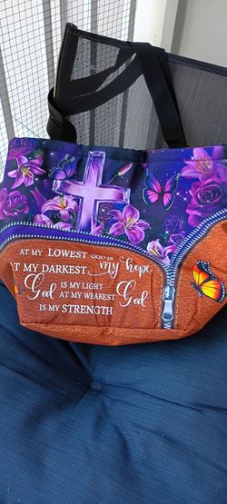 Large Christian Hand Bag ....NEW