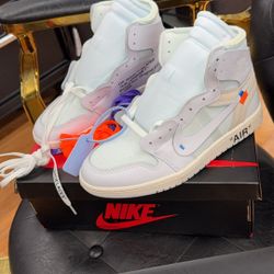 Off White Euro Jordan 1 