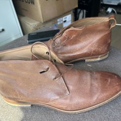 Vince Leather 3/4 Top Men’s Shoes 