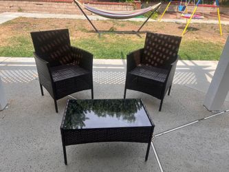 Outside coffee table