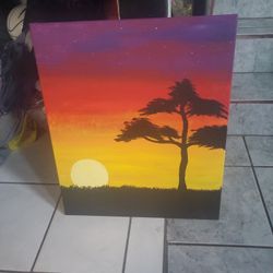 Sunset Painting