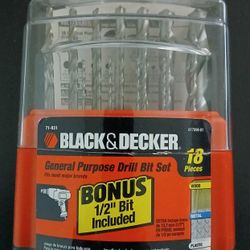 General Purpose Drill Bit Set