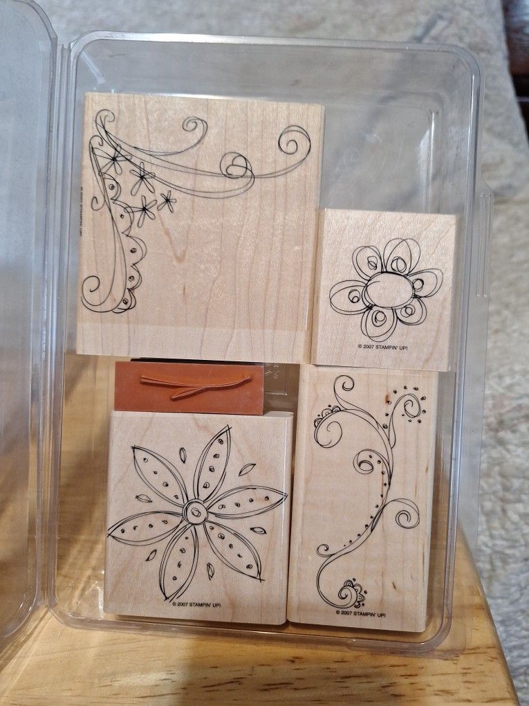 Stampin' Up Flower Set
