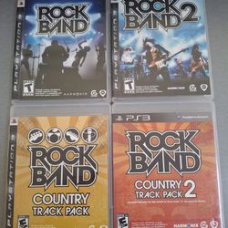 Rock Band & RB Country collection Playstation 3