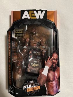 Jazwares AEW PPV Limited Edition Swerve Strickland Action Figure #08 Full Gear