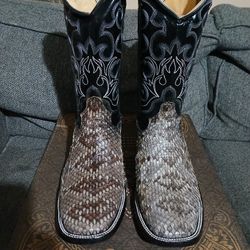 Rattle Snake Western Diamond Back Boots 