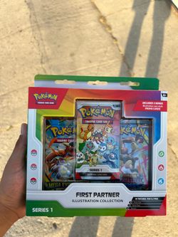 Pokemon first partner illustration box