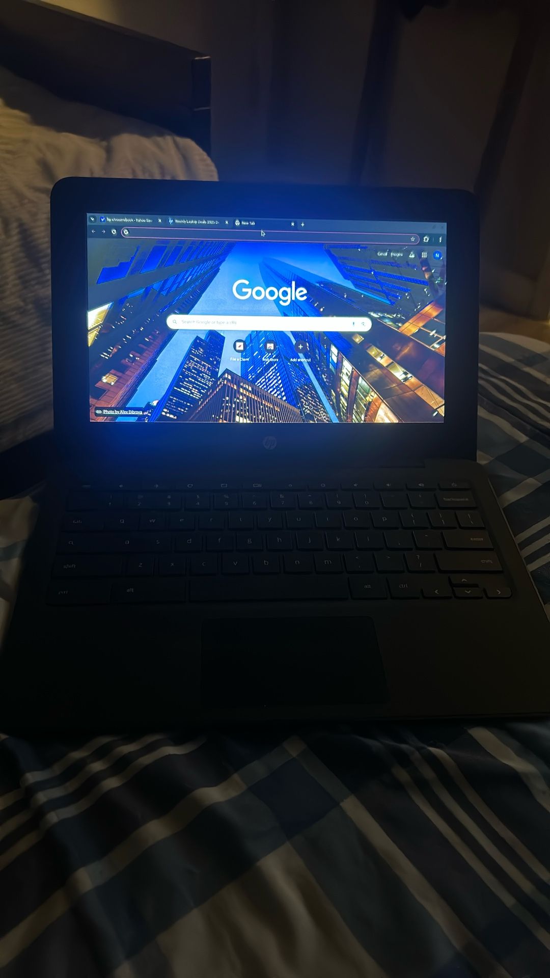 Hp Chromebook.