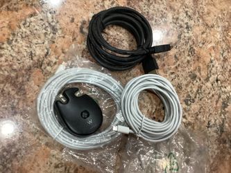 HDMI and android 10 feet charging wires