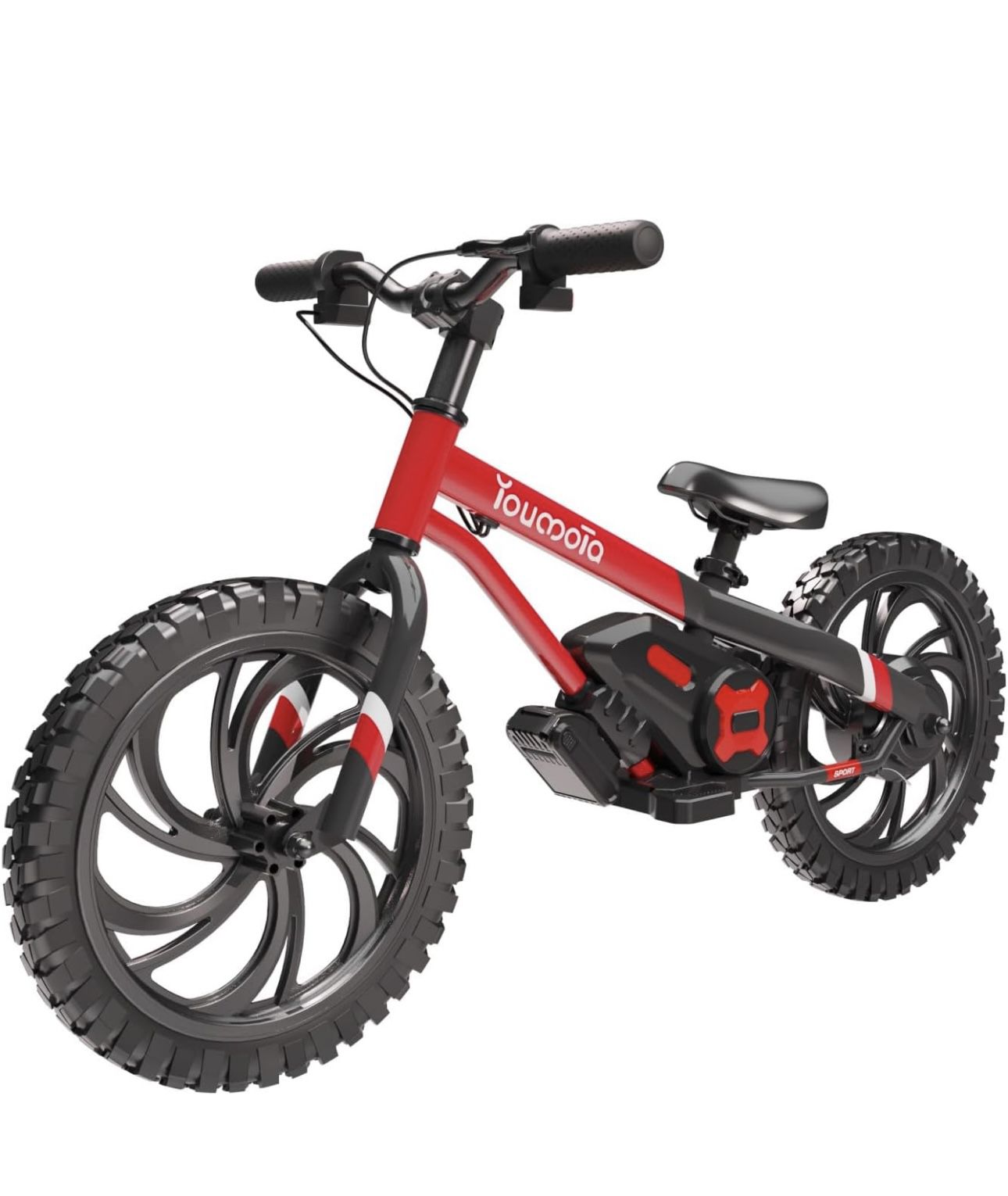 Kids Electric Balance Bike 18.5V 4Ah Removable Battery 150W Motor 16inch Tires 16KM/H Top Speed