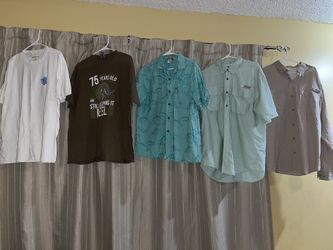 Men’s XL Fishing Shirts 