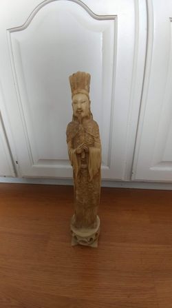 16" Chinese Emperor statue
