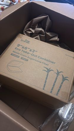 Take out containers- new 100pk