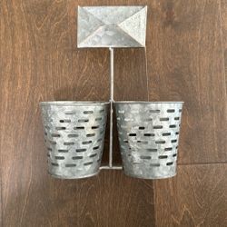 Silver Barn Style Bathroom Storage 