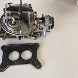 A two-barrel carburetor