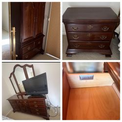 Jamestown Sterling Cherry Bedroom set