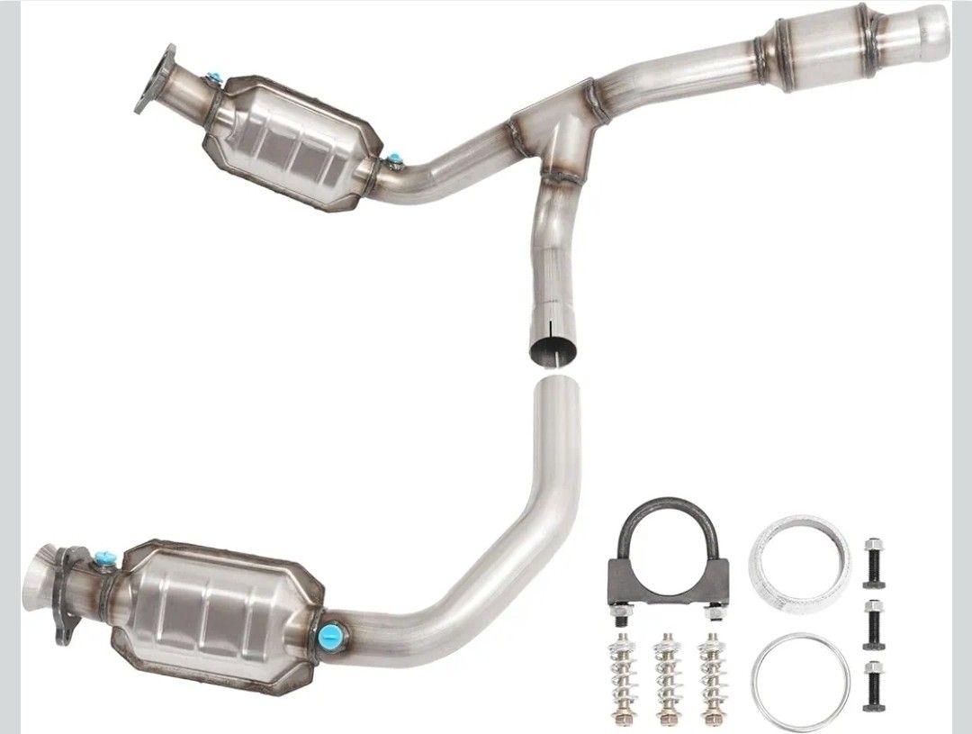 Catalytic Converter Replacement Compatible with 2014-2019 Chevrolet Silverado GMC Sierra 1500 Suburban Tahoe Yukon XL 4.3L 5.3L