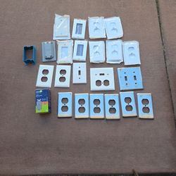 GFCI Outlet And Various Outlet Covers