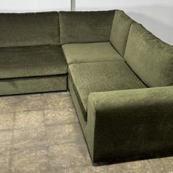 Article Beta 94" Modular Corner Sectional (Cypress Green)