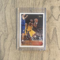 Kobe Bryant Topps Rookie Clean 🧼