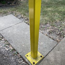 3 Bollards - Steel (price reduced)