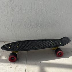 Original penny Board - Black With Red Wheels