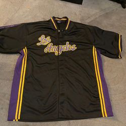  VINTAGE LA LAKERS SHORT SLEEVED WARMUP JACKET