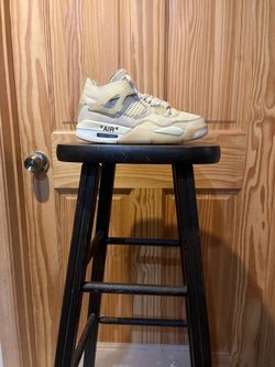Jordan 4 off white size 6.5 women 5y
