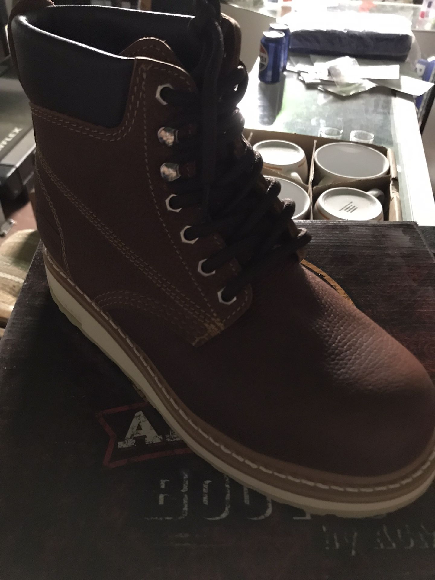 Apache Work Boots For Men Size 8.5