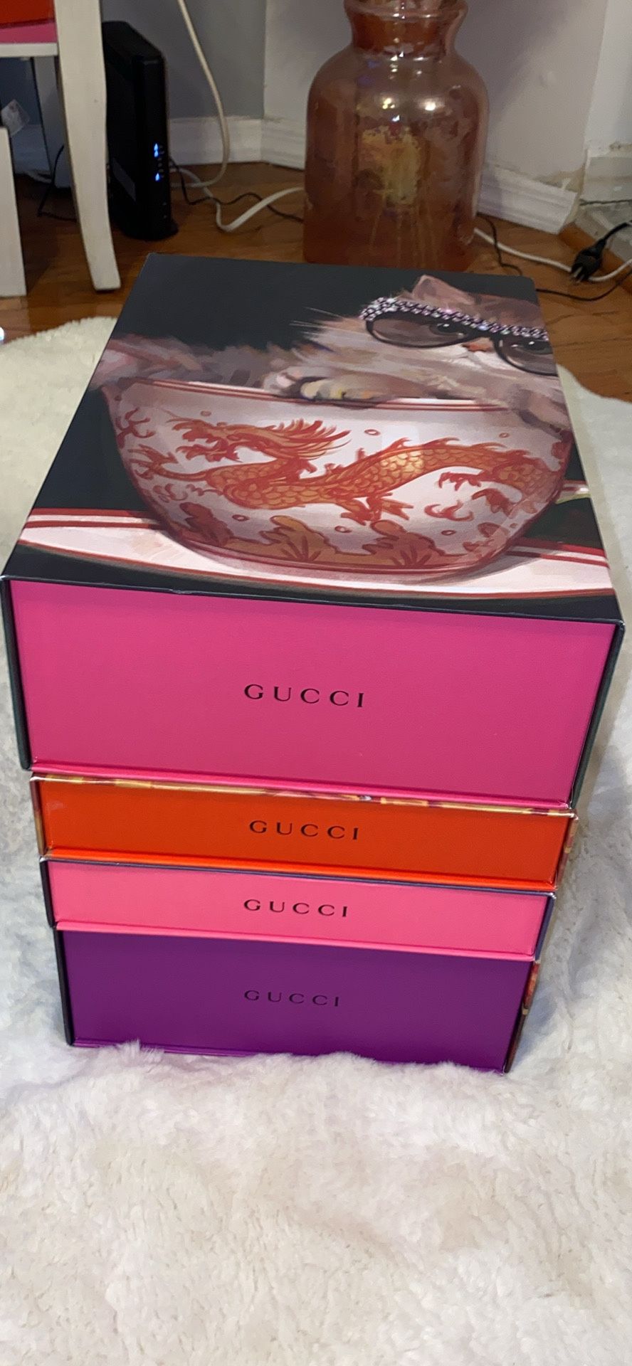 3 Authentic Gucci Boxes