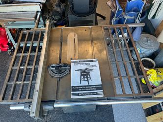10” Contractor Table Saw
