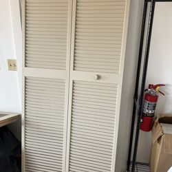 36” louvre bifold doors