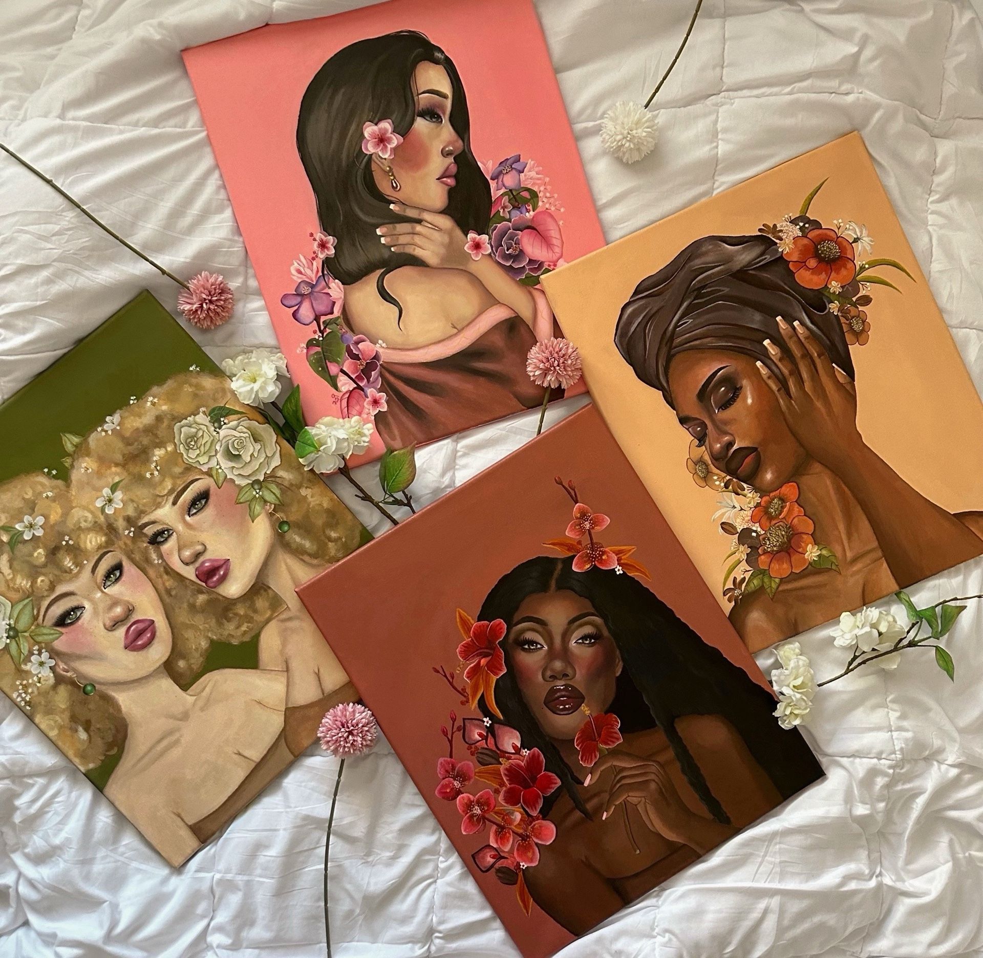 Original 16x20 Portrait Paintings