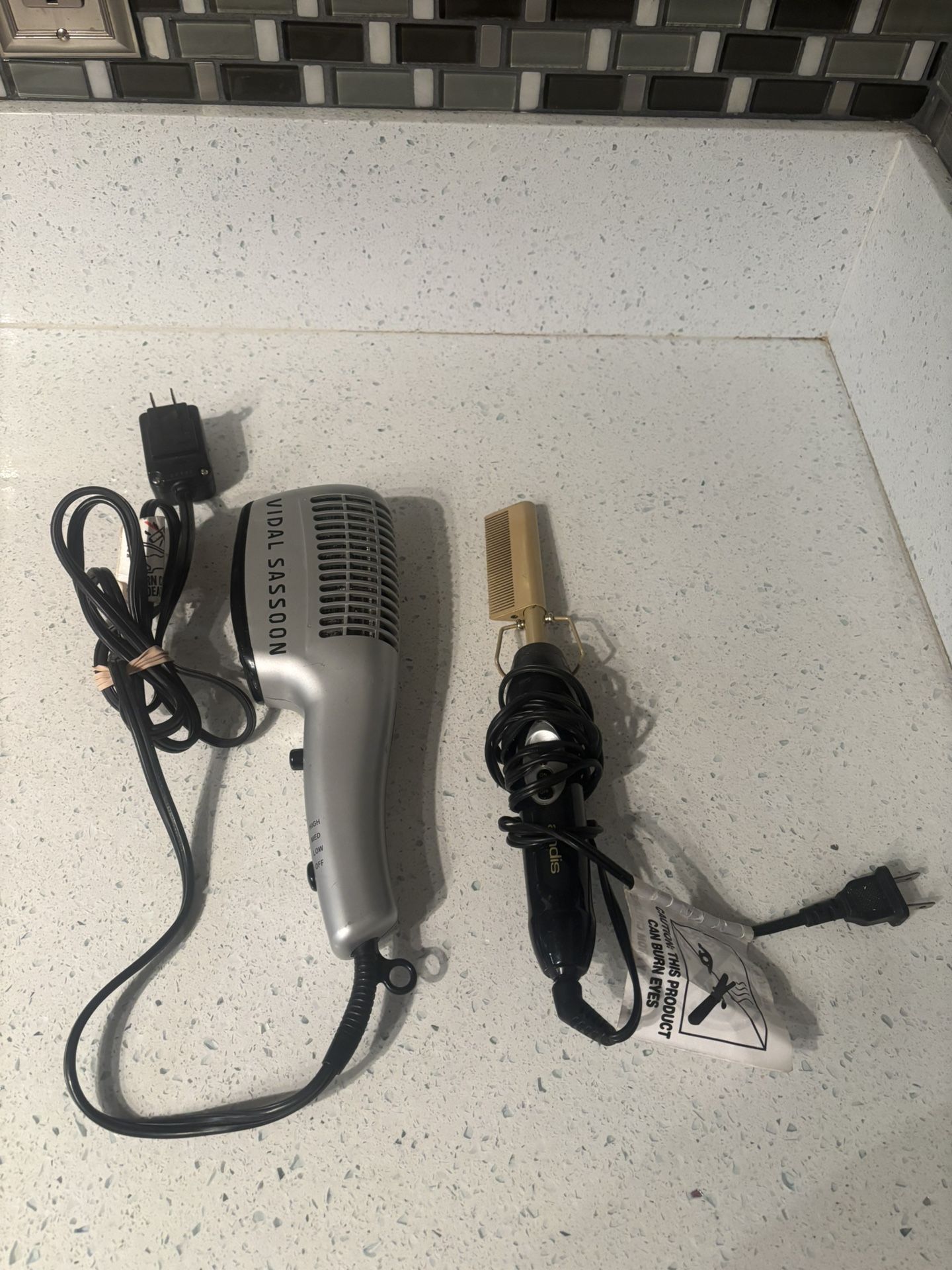 Hair Dryer And Straightener