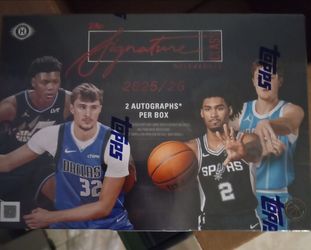 2025/26 Topps Signature Class Basketball Hobby Box - Brand New