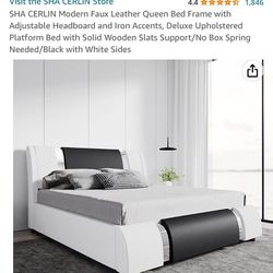 Queen Size Bed Frame No Mattress