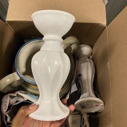 Candle Holders And Small Vase